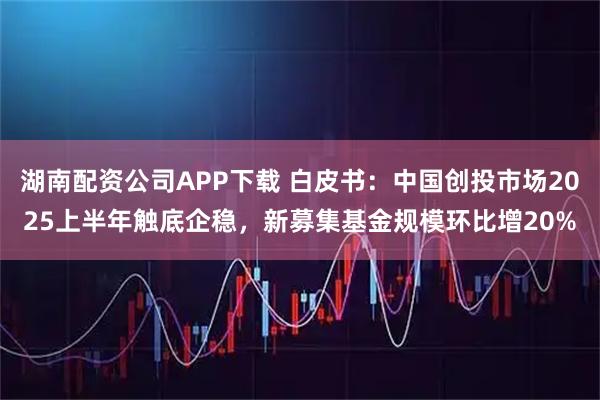 湖南配资公司APP下载 白皮书：中国创投市场2025上半年触底企稳，新募集基金规模环比增20%